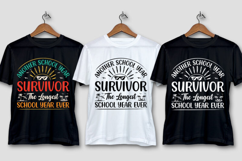 School T-Shirt Design Bundle