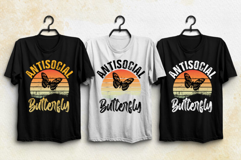 120 Retro Vintage Sunset T-Shirt Design Mega Bundle