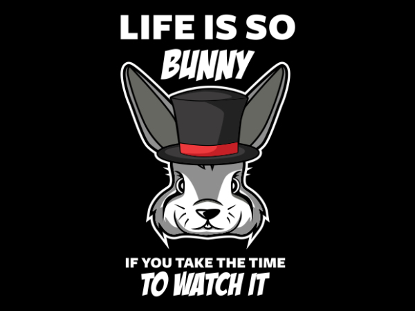 Bunny funny poster t shirt template Bunny funny poster t shirt template