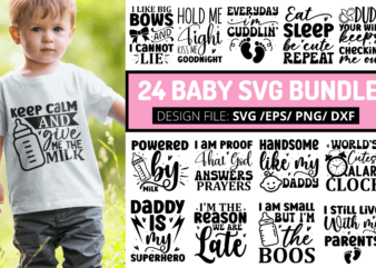 Newborn SVG Bundle T shirt vector artwork