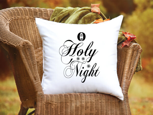 O holly night svg t-shirt