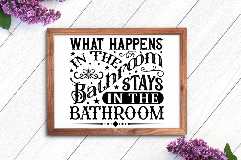 Funny Sign Bathroom Svg Bundle