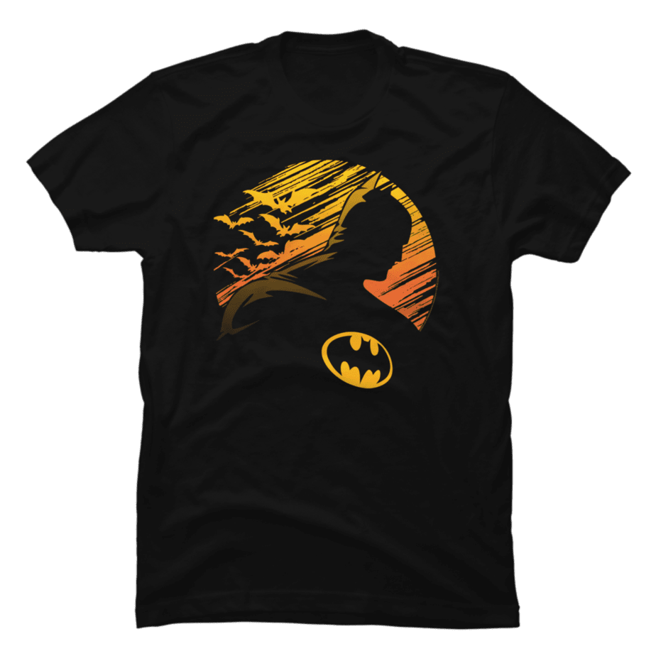 Batman Sunset Silhouette - Buy t-shirt designs