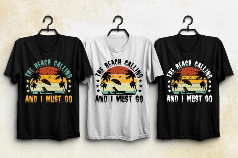 120 Retro Vintage Sunset T-Shirt Design Mega Bundle