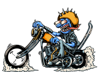 Biker zombie