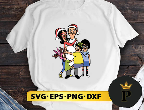 Bob’s Burgers Christmas SVG, Merry christmas SVG, Xmas SVG Digital Download