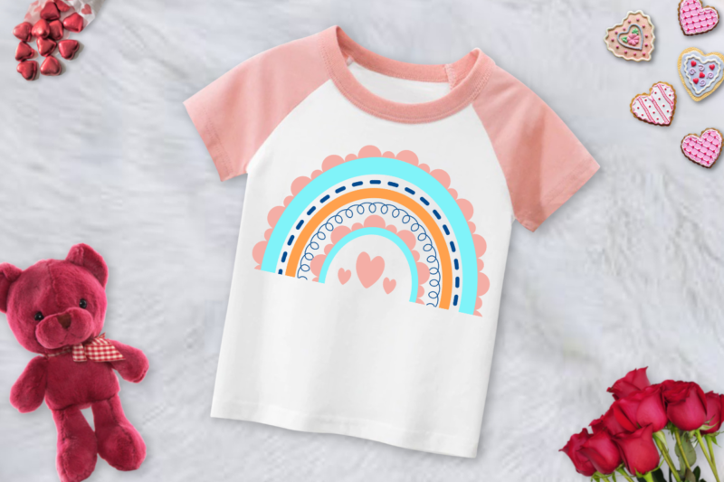 Boho Rainbow SVG Bundle