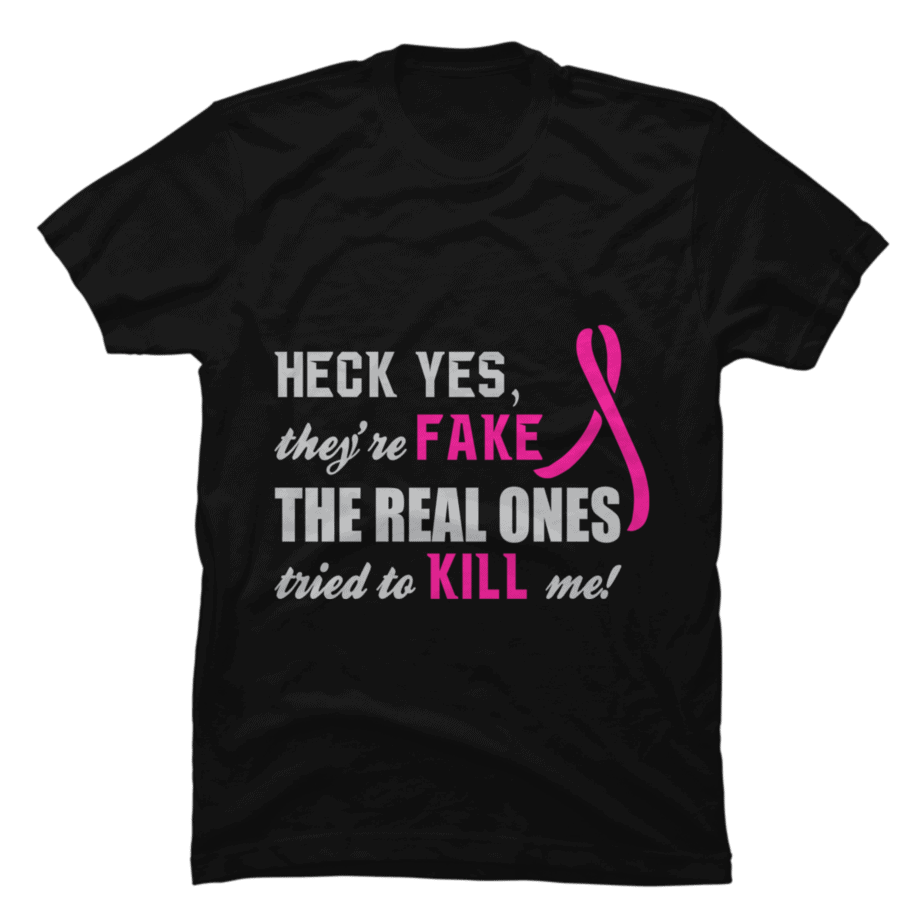 Breast Cancer Awareness Funny T-shirt - Buy t-shirt designs