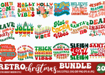 Retro Christmas SVG Bundle,Christmas SVG Bundle , Funny Christmas SVG , Cut File, Cricut , Clip art , Commercial Use ,Holiday SVG , Christmas Sayings Quotes , Winter, Christmas svg