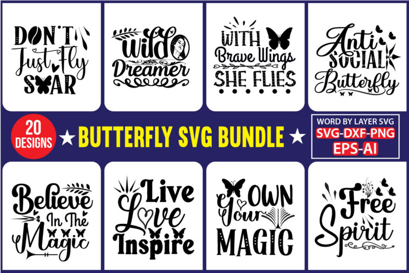 Butterfly T-shirt Mega Bundle, Mega Bundle, Butterfly Svg, Butterfly svg bundle, Butterfly for Cricut, Flower and Butterfly, bundle svg, Digital Download,Butterfly Quotes Bundle, Motivational Quotes Bundle, Butterfly Quotes Png, Commercial