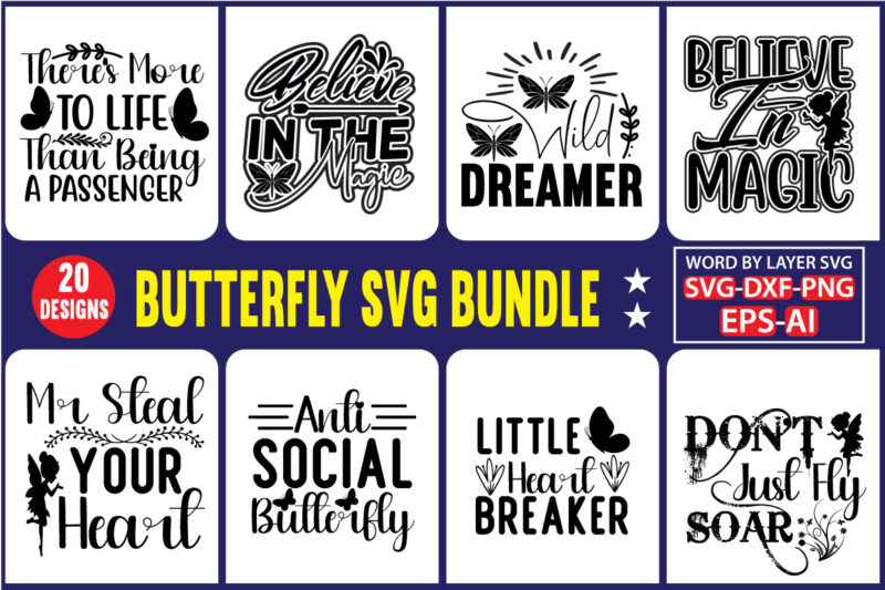 Butterfly T-shirt Mega Bundle, Mega Bundle, Butterfly Svg, Butterfly svg bundle, Butterfly for Cricut, Flower and Butterfly, bundle svg, Digital Download,Butterfly Quotes Bundle, Motivational Quotes Bundle, Butterfly Quotes Png, Commercial