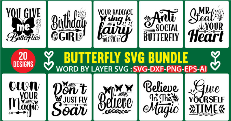 Butterfly T-shirt Mega Bundle, Mega Bundle, Butterfly Svg, Butterfly svg bundle, Butterfly for Cricut, Flower and Butterfly, bundle svg, Digital Download,Butterfly Quotes Bundle, Motivational Quotes Bundle, Butterfly Quotes Png, Commercial