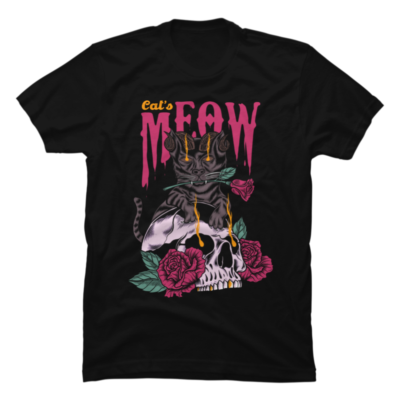 CAT MEOW - Buy t-shirt designs