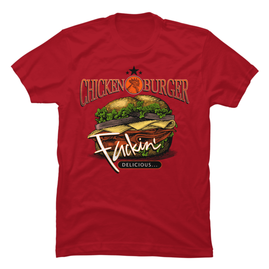 CHICKEN BURGER - Buy t-shirt designs