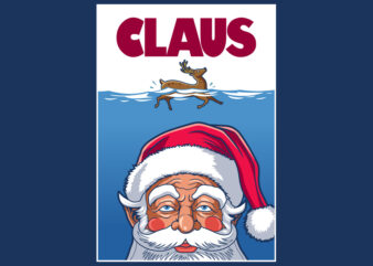 CLAUS t shirt vector file
