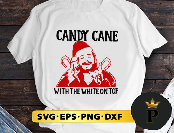 Candy Cane With The White On Top SVG, Merry christmas SVG, Xmas SVG Digital Download