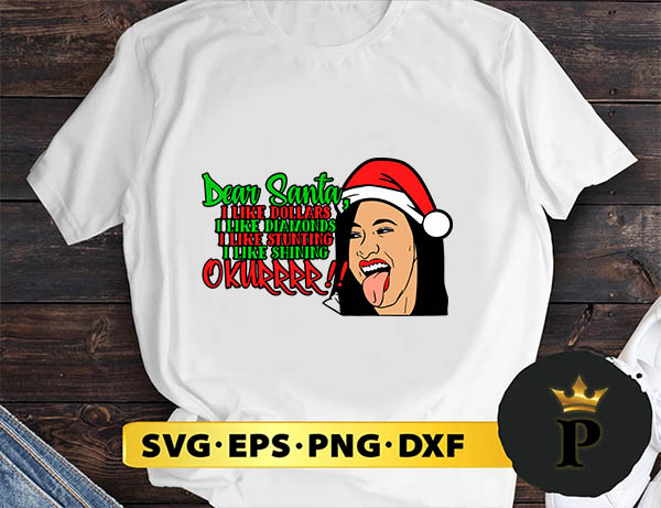 Cardi B Christmas SVG, Merry christmas SVG, Xmas SVG Digital Download