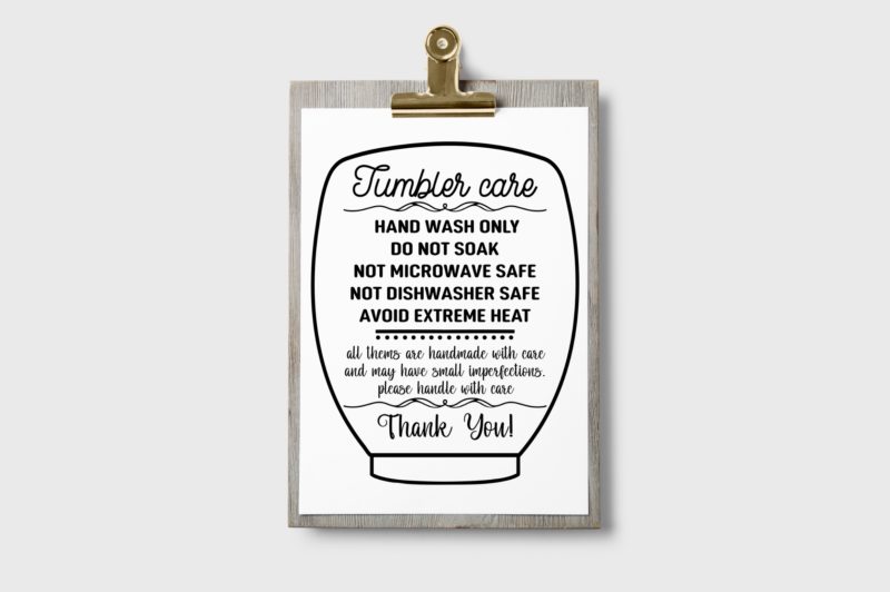 T-Shirt Care Cards - 5 Pack! Graphic by suzannecornejo · Creative Fabrica