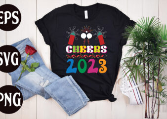 Cheers 2023 retro design, Cheers 2023 SVG design, Cheers 2023 t shirt design, New Year’s 2023 Png, New Year Same Hot Mess Png, New Year’s Sublimation Design, Retro New Year