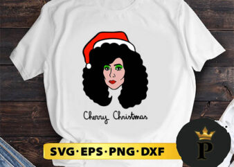 Cherry Christmas SVG, Merry christmas SVG, Xmas SVG Digital Download t shirt vector file