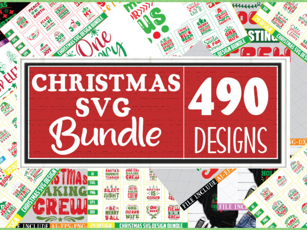 Christmas bundle t shirt vector file