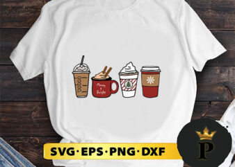 Christmas Coffee SVG, Merry christmas SVG, Xmas SVG Digital Download t shirt vector file