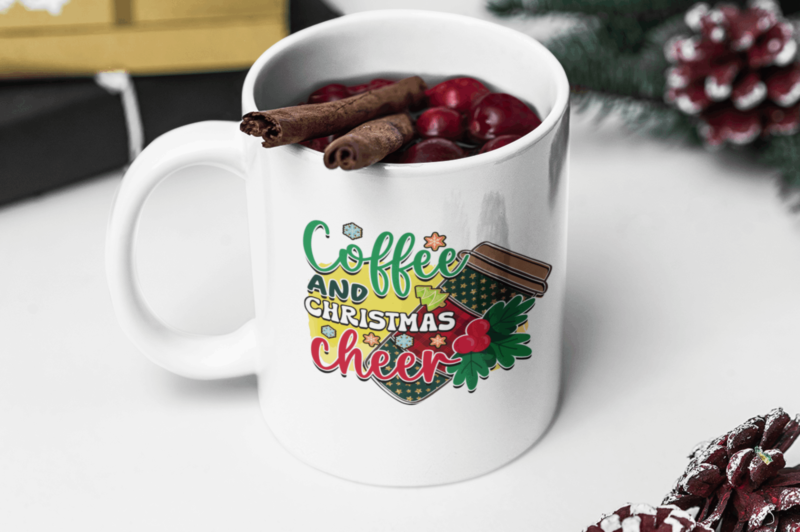Coffee & Christmas Cheer Sublimation Bundle