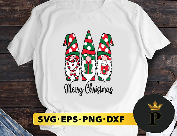 Christmas Gnome SVG, Merry christmas SVG, Xmas SVG Digital Download