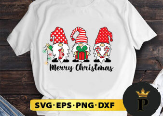 Christmas Gnomes SVG, Merry christmas SVG, Xmas SVG Digital Download