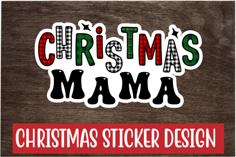 Christmas Sticker Design Bundle