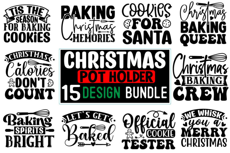 Christmas SVG Mega Design Bundle 330+ Design