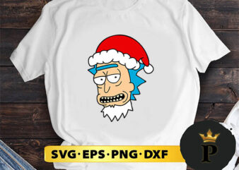 Christmas Rick And Morty SVG, Merry christmas SVG, Xmas SVG Digital Download