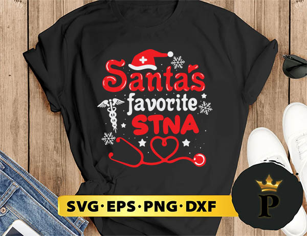 Christmas Santa’s Favorite Stna Stethoscope SVG, Merry christmas SVG, Xmas SVG Digital Download