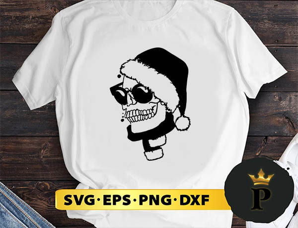 Christmas Skeleton Santa SVG, Merry christmas SVG, Xmas SVG Digital Download