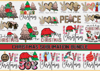 Christmas Sublimation Bundle 20 Design