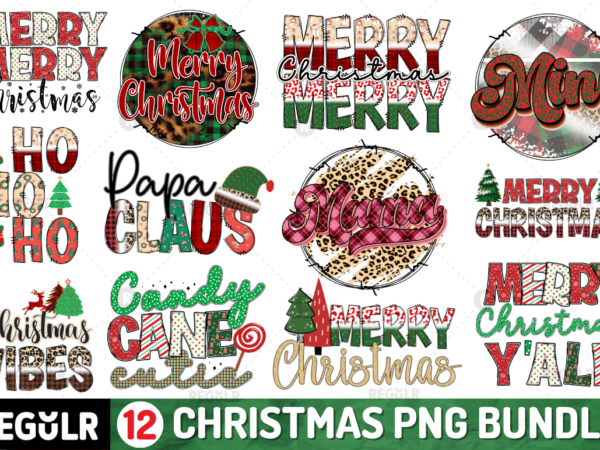 Christmas sublimation bundle t shirt vector file