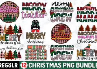 Christmas Sublimation Bundle t shirt vector file