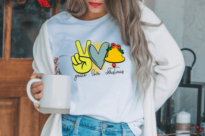 Peace Love Christmas Sublimation Bundle