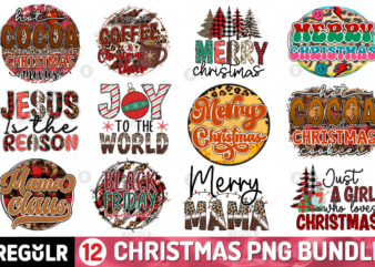 Christmas Sublimation Bundle t shirt vector file