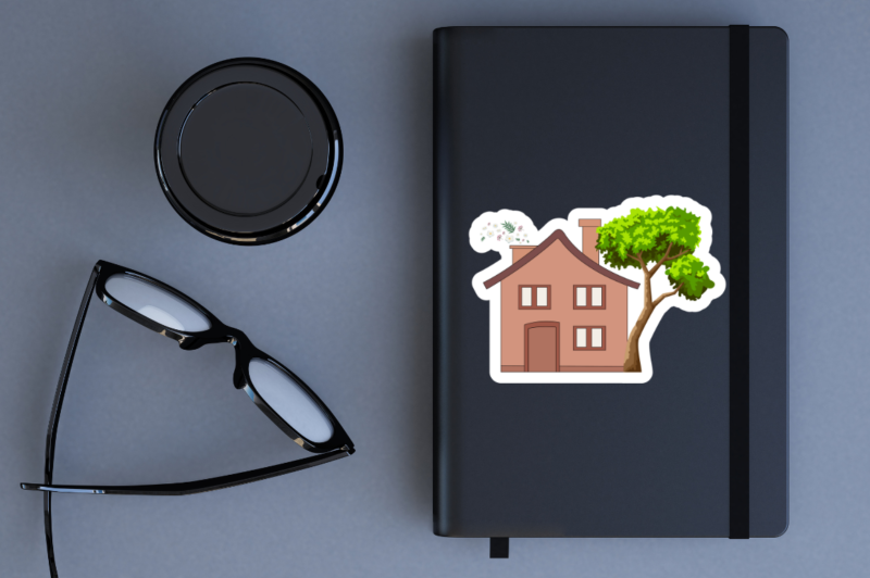 Little Cozy Houses Sticker Bundle