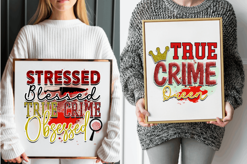 True Crime Sublimation Bundle