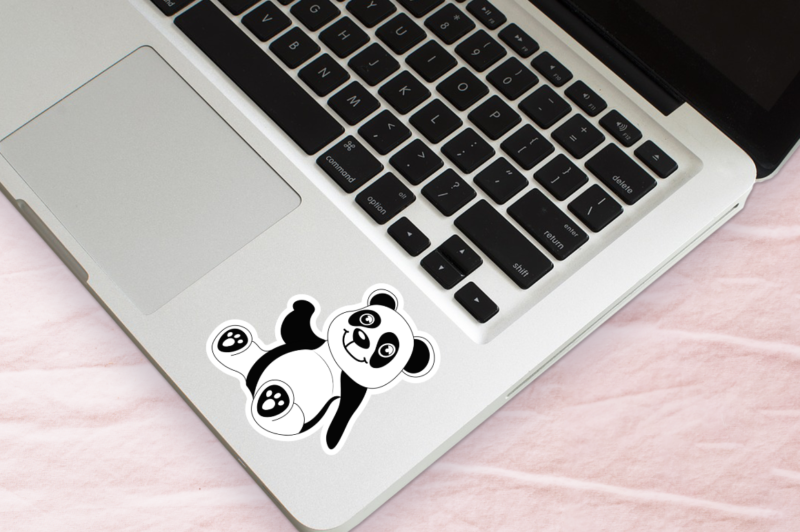 Cute Panda Printable Sticker Bundle