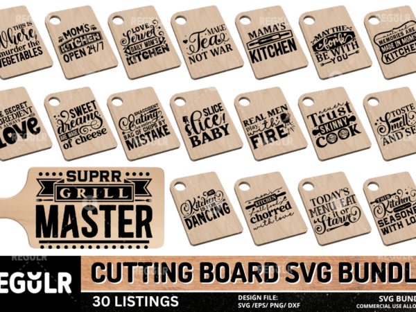 Cutting board svg bundle t shirt vector file