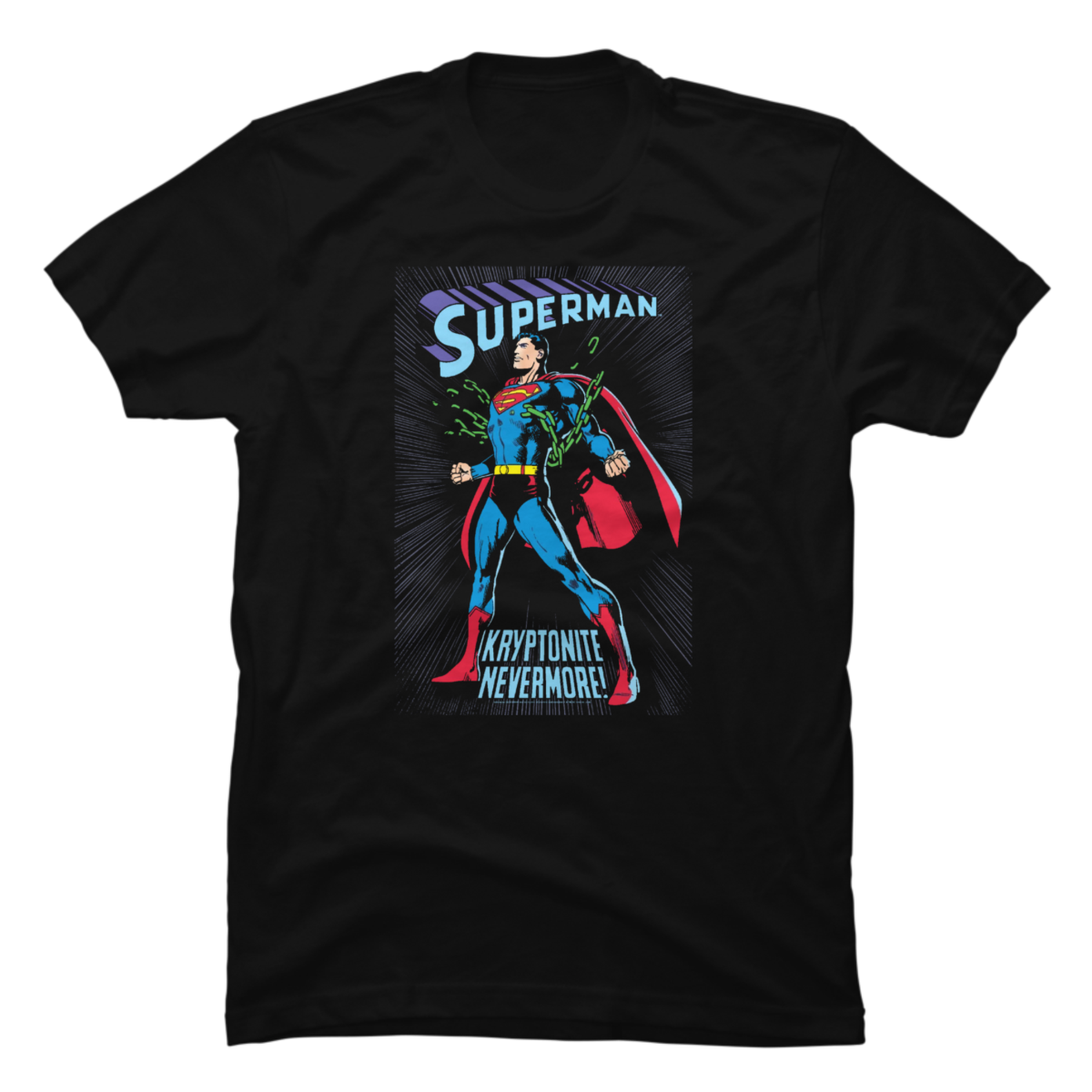 DC Comics Superman Kryptonite Nevermore Buy T shirt Designs dc-comics-superman-kryptonite-nevermore-buy-t-shirt-designs