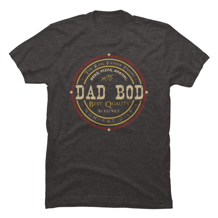 Dad Bod Vintage funny logo - Buy t-shirt designs