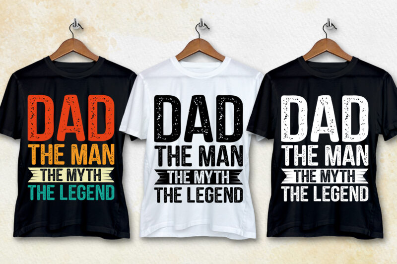 Legend T-Shirt Design Bundle