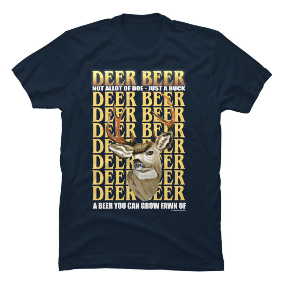 Deer Beer - Buy t-shirt designs