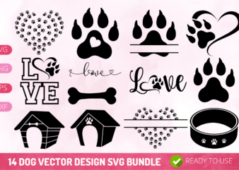 Dog Vector SVG Bundle
