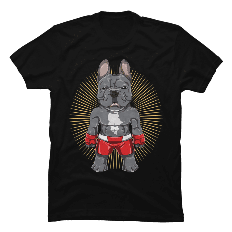 Dog shirt- French Bulldog Fighter - Buy t-shirt designs