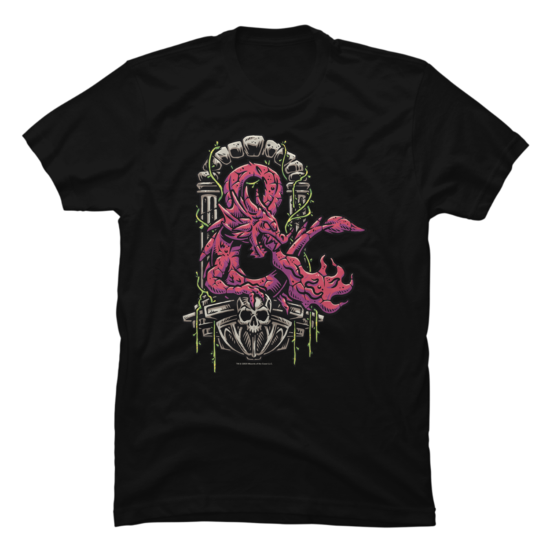 Dungeons & Dragons Symbol of Dragon - Buy t-shirt designs